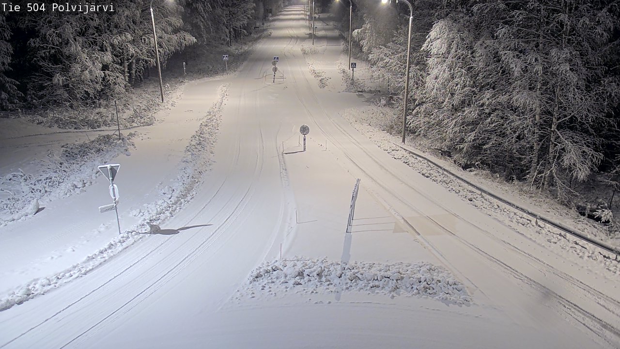 Kelikamerat Kuva Tie 504 Polvijärvi, Polvijärvi, Pohjois-Karjala