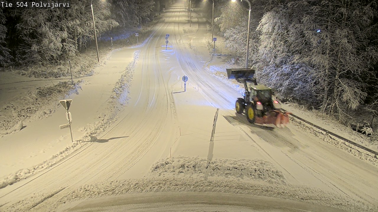 Kelikamerat Kuva Tie 504 Polvijärvi, Polvijärvi, Pohjois-Karjala