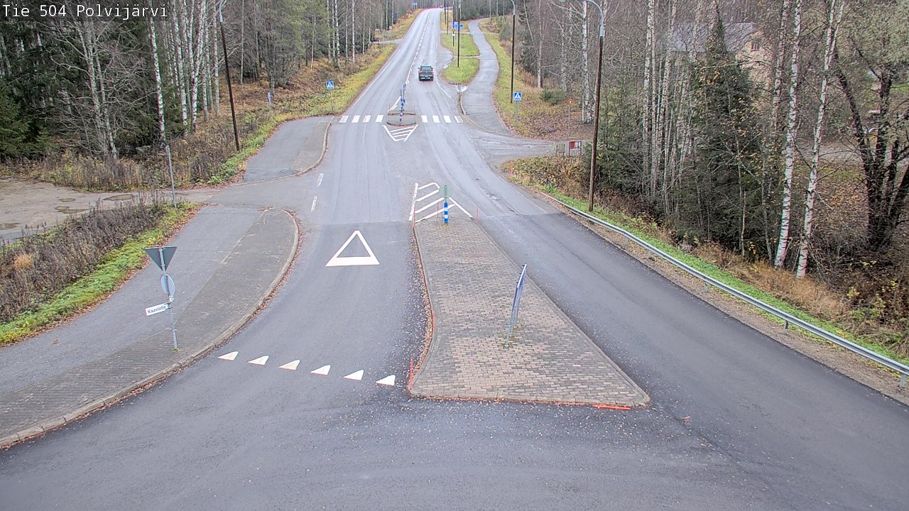 Kelikamerat Kuva Tie 504 Polvijärvi, Polvijärvi, Pohjois-Karjala