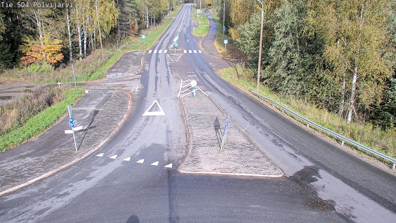 Kelikamerat Kuva Tie 504 Polvijärvi, Polvijärvi, Pohjois-Karjala