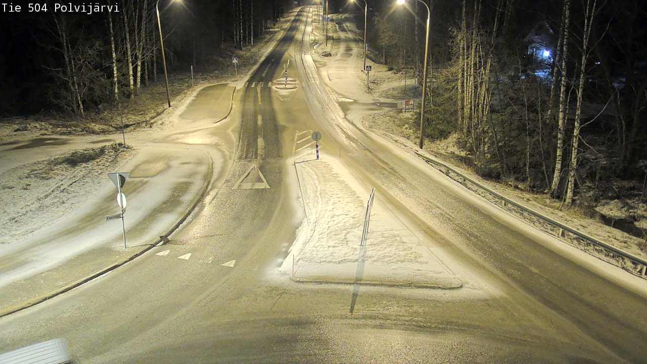 Kelikamerat Kuva Tie 504 Polvijärvi, Polvijärvi, Pohjois-Karjala