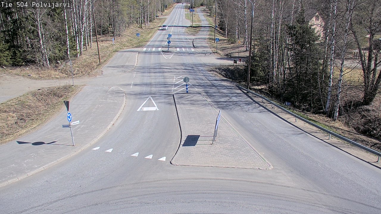 Weather Camera Image Road 504 Polvijärvi, Polvijärvi, Pohjois-Karjala
