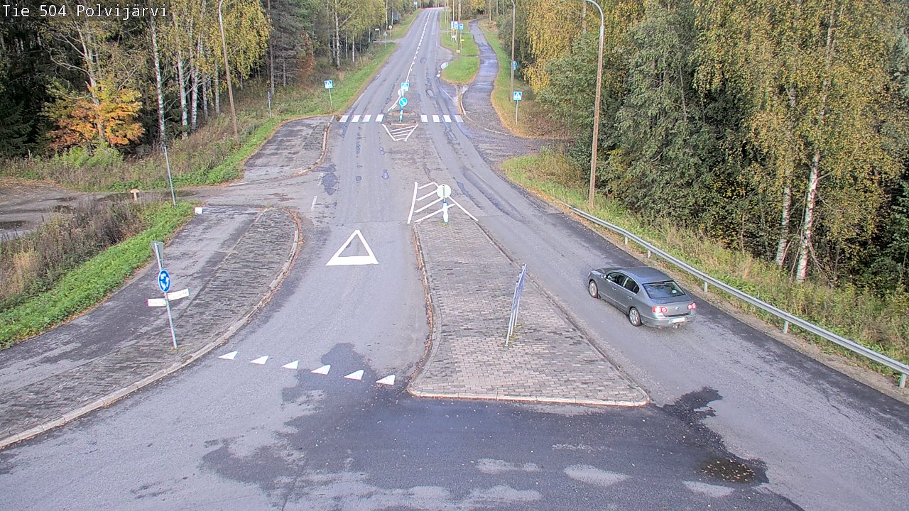 Kelikamerat Kuva Tie 504 Polvijärvi, Polvijärvi, Pohjois-Karjala