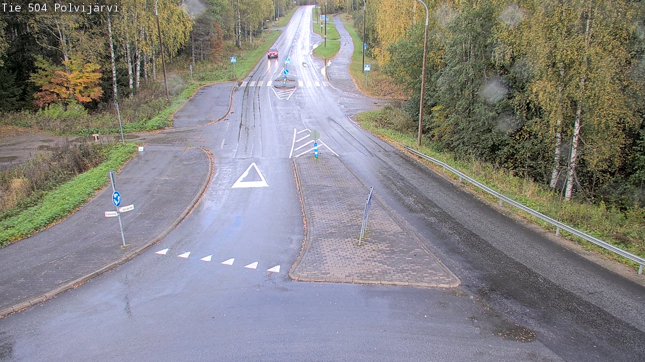 Kelikamerat Kuva Tie 504 Polvijärvi, Polvijärvi, Pohjois-Karjala