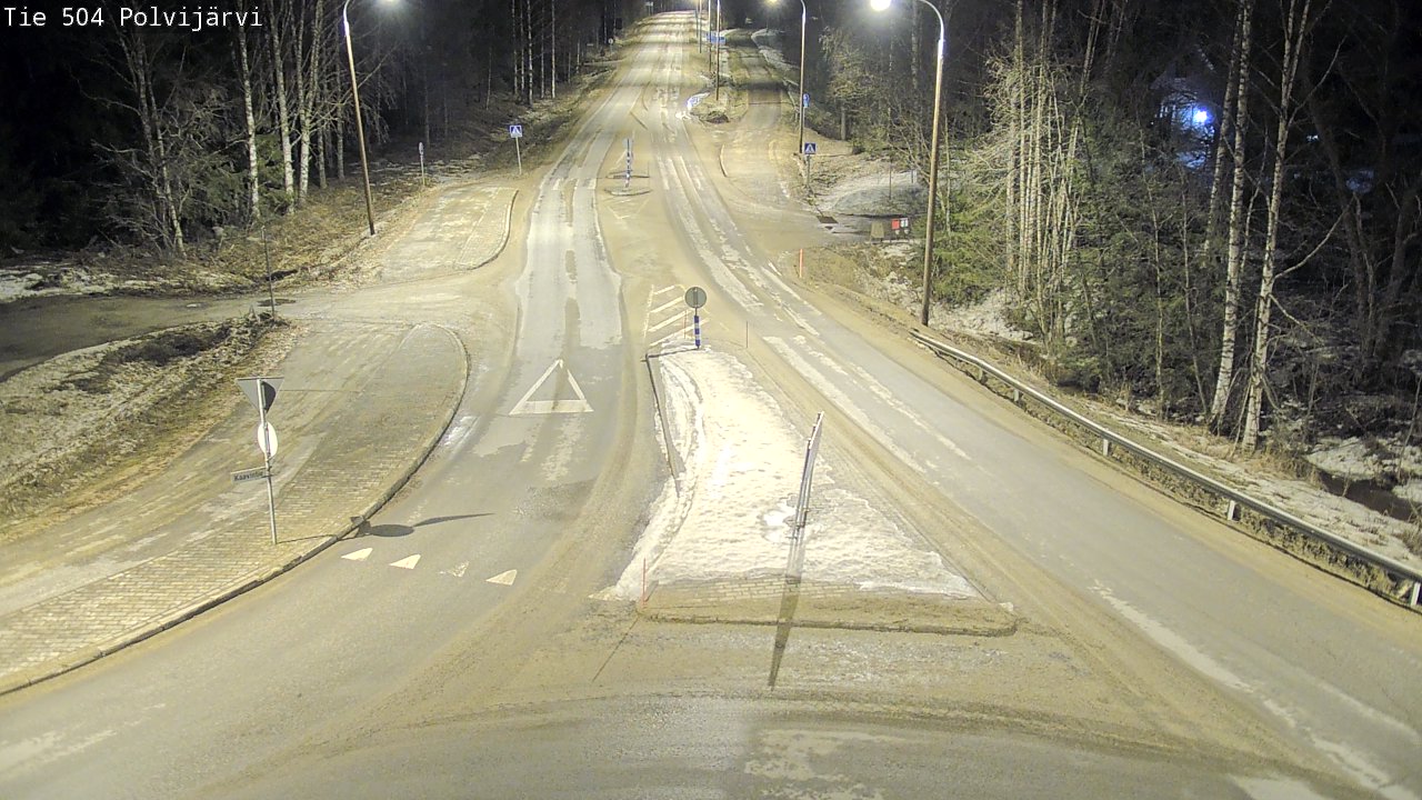 Kelikamerat Kuva Tie 504 Polvijärvi, Polvijärvi, Pohjois-Karjala