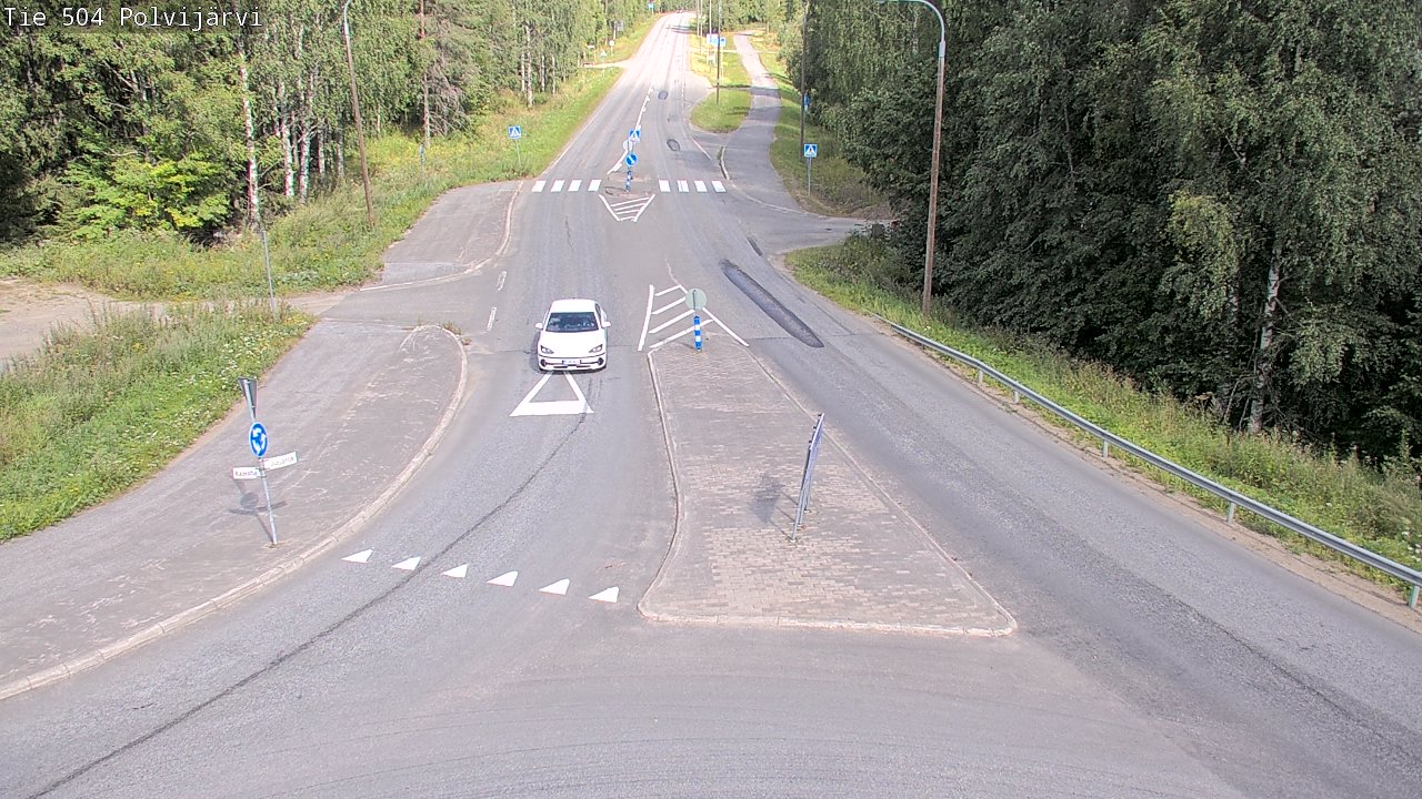 Weather Camera Image Road 504 Polvijärvi, Polvijärvi, Pohjois-Karjala