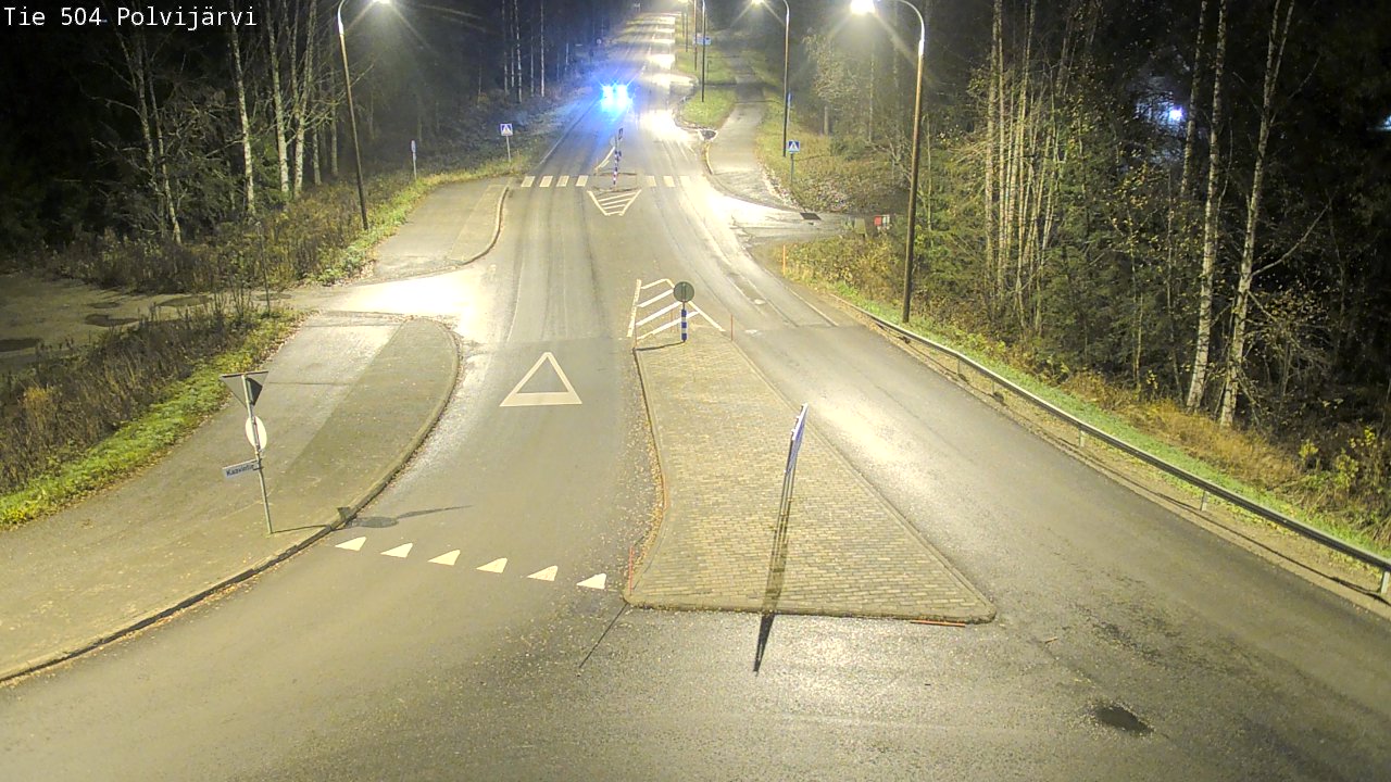 Kelikamerat Kuva Tie 504 Polvijärvi, Polvijärvi, Pohjois-Karjala