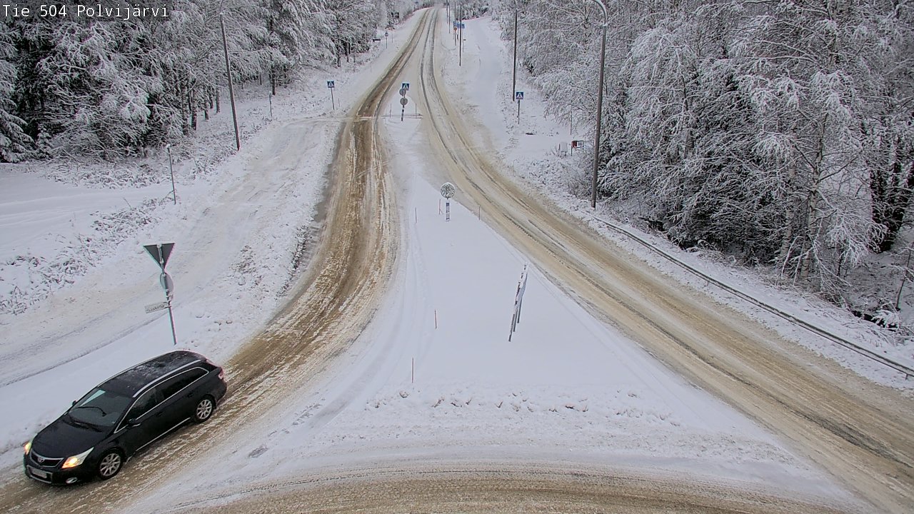 Kelikamerat Kuva Tie 504 Polvijärvi, Polvijärvi, Pohjois-Karjala