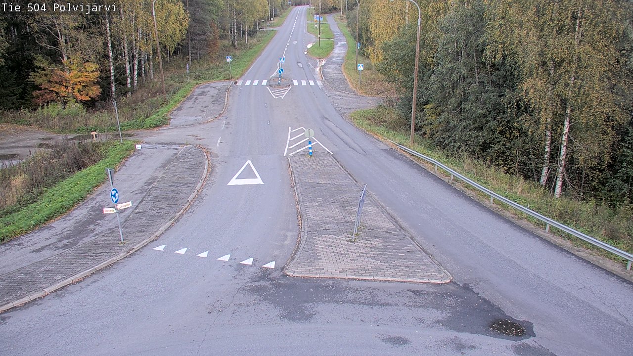 Kelikamerat Kuva Tie 504 Polvijärvi, Polvijärvi, Pohjois-Karjala