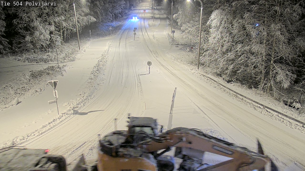 Kelikamerat Kuva Tie 504 Polvijärvi, Polvijärvi, Pohjois-Karjala