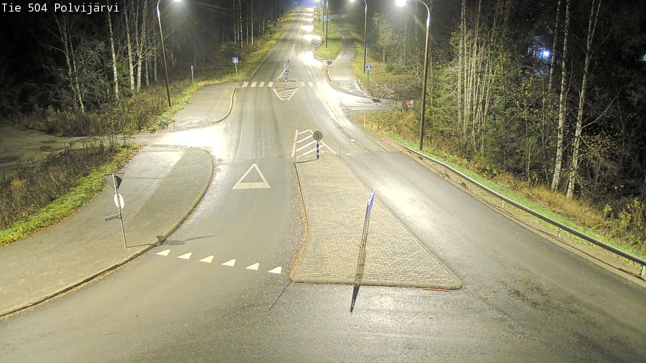 Kelikamerat Kuva Tie 504 Polvijärvi, Polvijärvi, Pohjois-Karjala