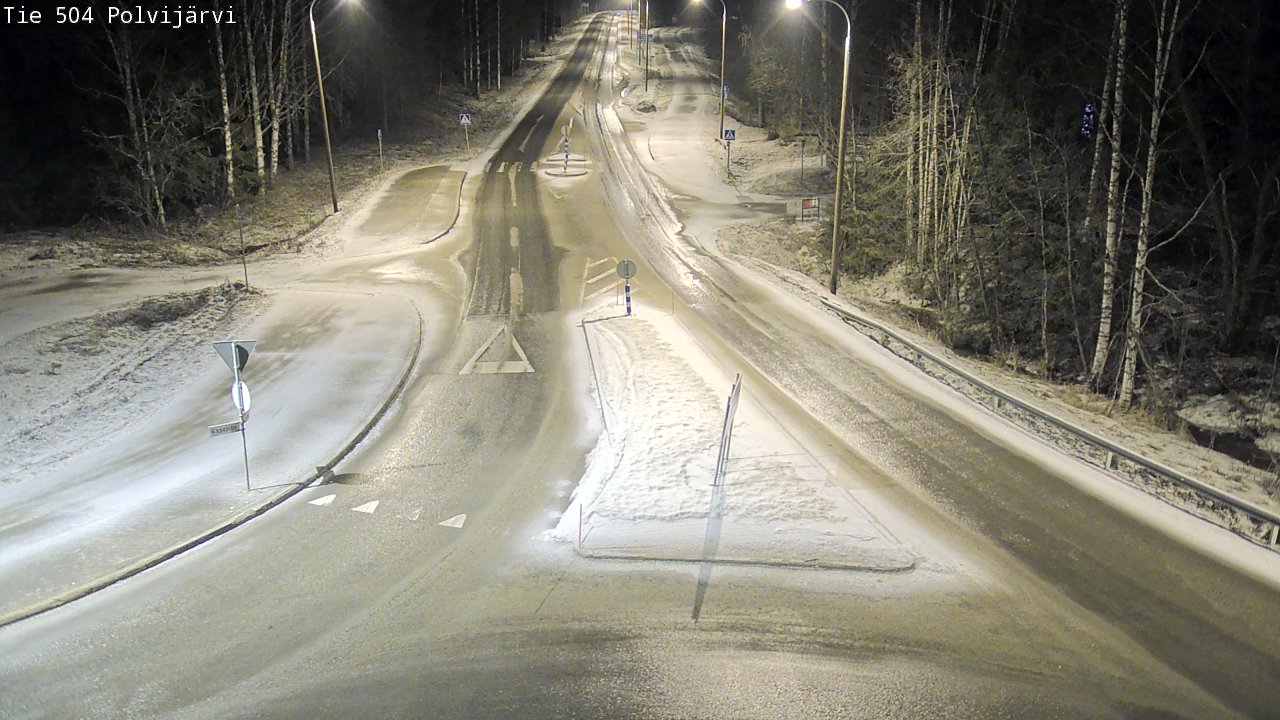 Kelikamerat Kuva Tie 504 Polvijärvi, Polvijärvi, Pohjois-Karjala