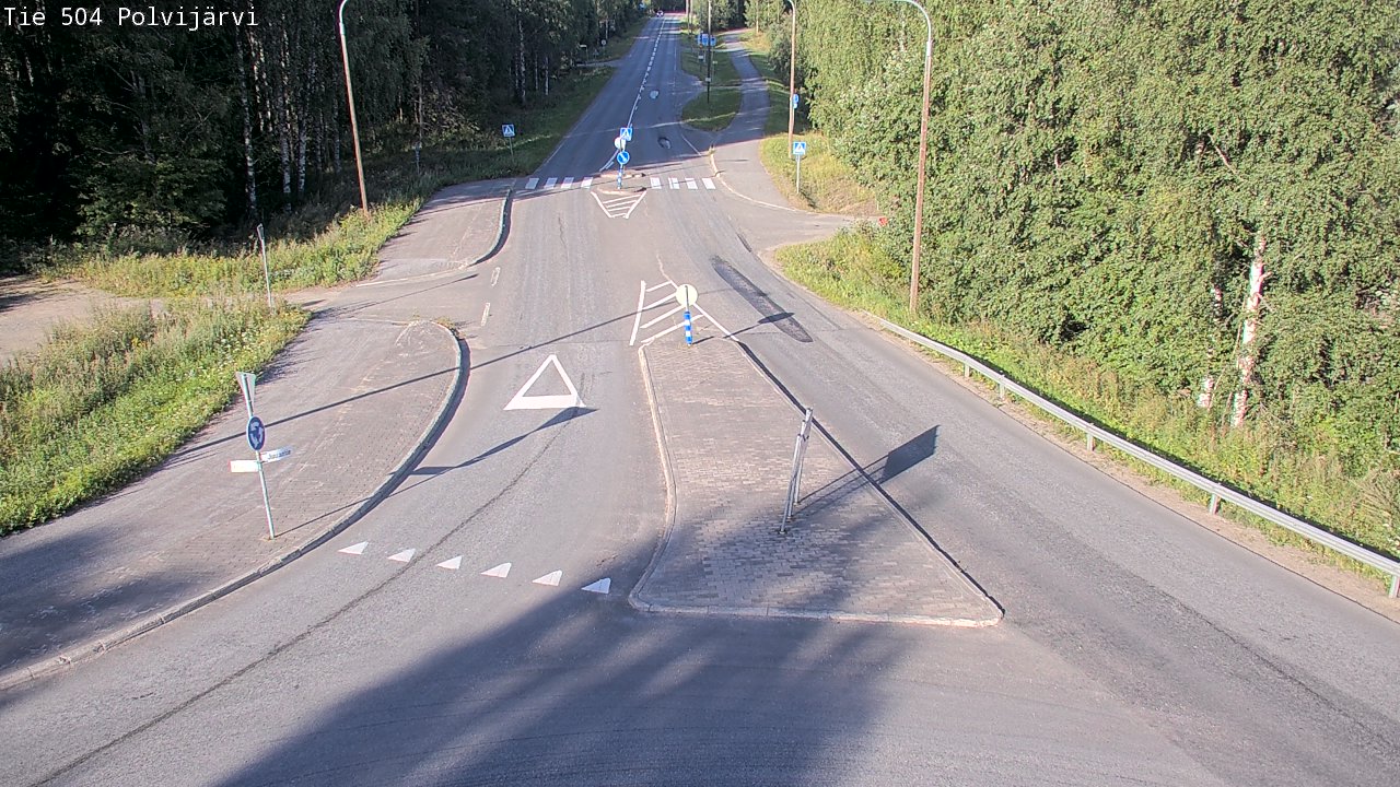 Weather Camera Image Road 504 Polvijärvi, Polvijärvi, Pohjois-Karjala