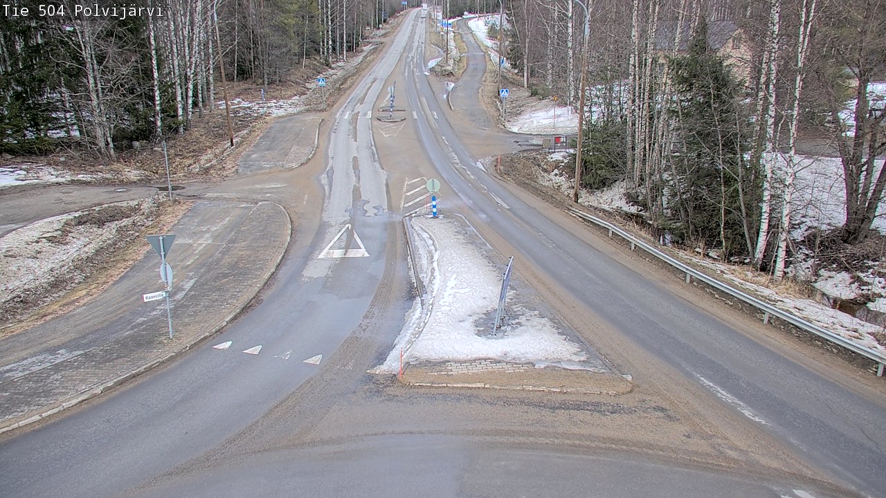 Kelikamerat Kuva Tie 504 Polvijärvi, Polvijärvi, Pohjois-Karjala
