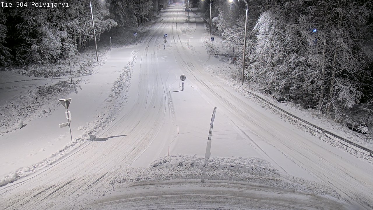 Kelikamerat Kuva Tie 504 Polvijärvi, Polvijärvi, Pohjois-Karjala