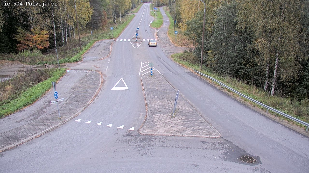 Kelikamerat Kuva Tie 504 Polvijärvi, Polvijärvi, Pohjois-Karjala