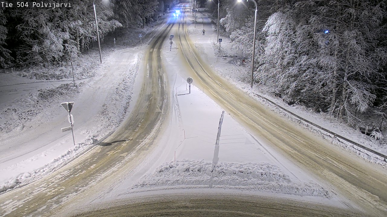 Kelikamerat Kuva Tie 504 Polvijärvi, Polvijärvi, Pohjois-Karjala