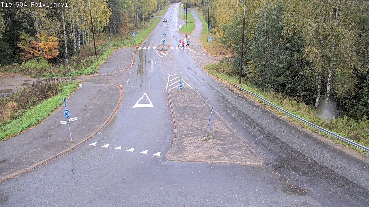 Kelikamerat Kuva Tie 504 Polvijärvi, Polvijärvi, Pohjois-Karjala