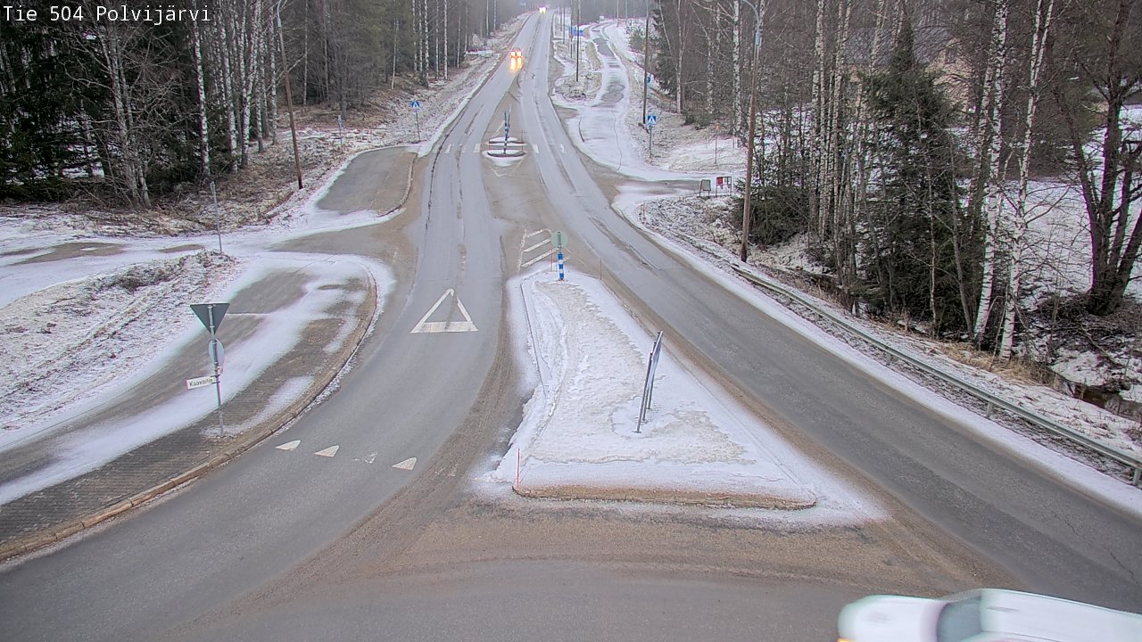 Kelikamerat Kuva Tie 504 Polvijärvi, Polvijärvi, Pohjois-Karjala