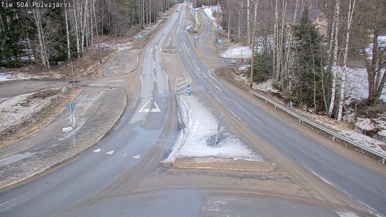 Kelikamerat Kuva Tie 504 Polvijärvi, Polvijärvi, Pohjois-Karjala