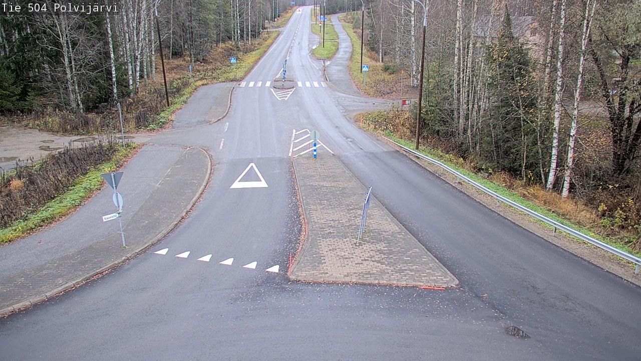 Kelikamerat Kuva Tie 504 Polvijärvi, Polvijärvi, Pohjois-Karjala