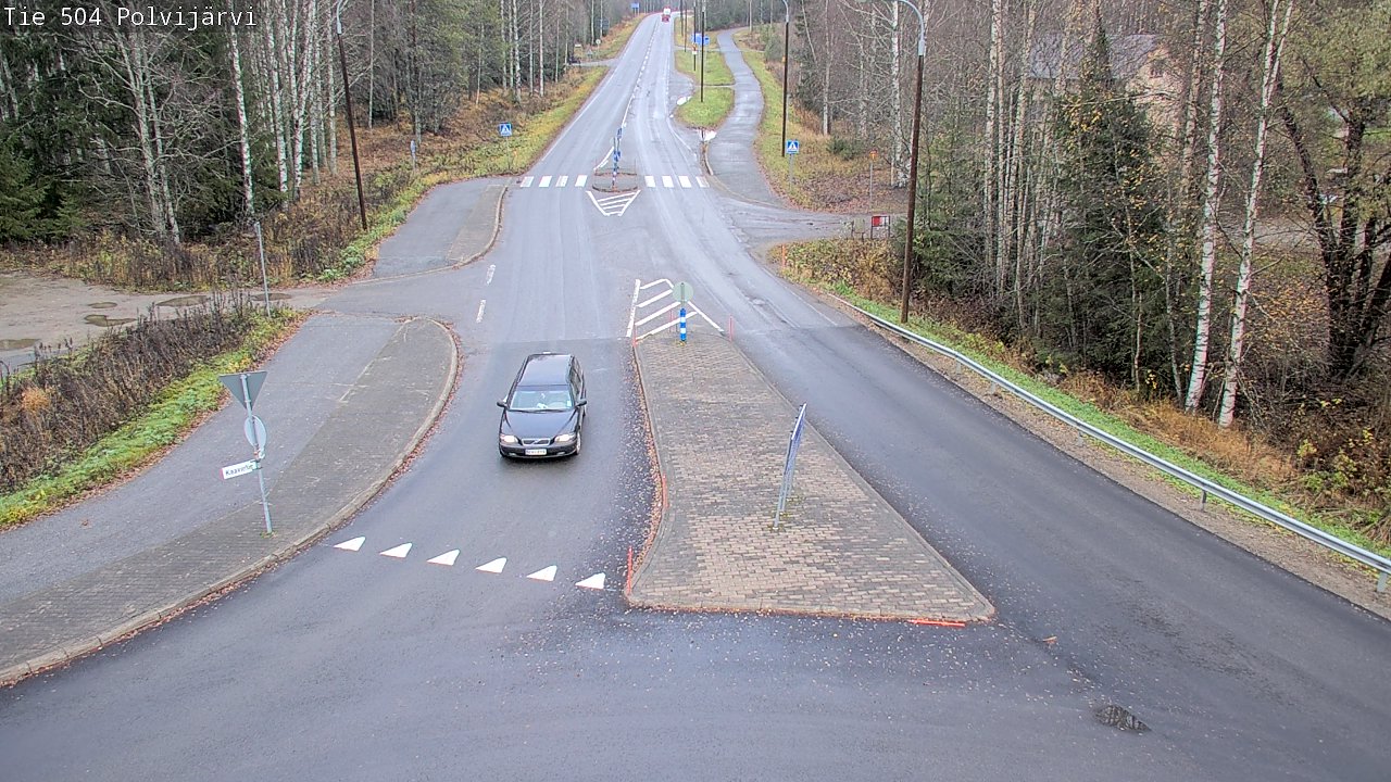 Kelikamerat Kuva Tie 504 Polvijärvi, Polvijärvi, Pohjois-Karjala
