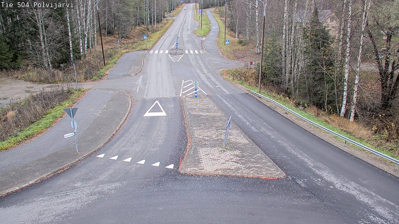 Kelikamerat Kuva Tie 504 Polvijärvi, Polvijärvi, Pohjois-Karjala