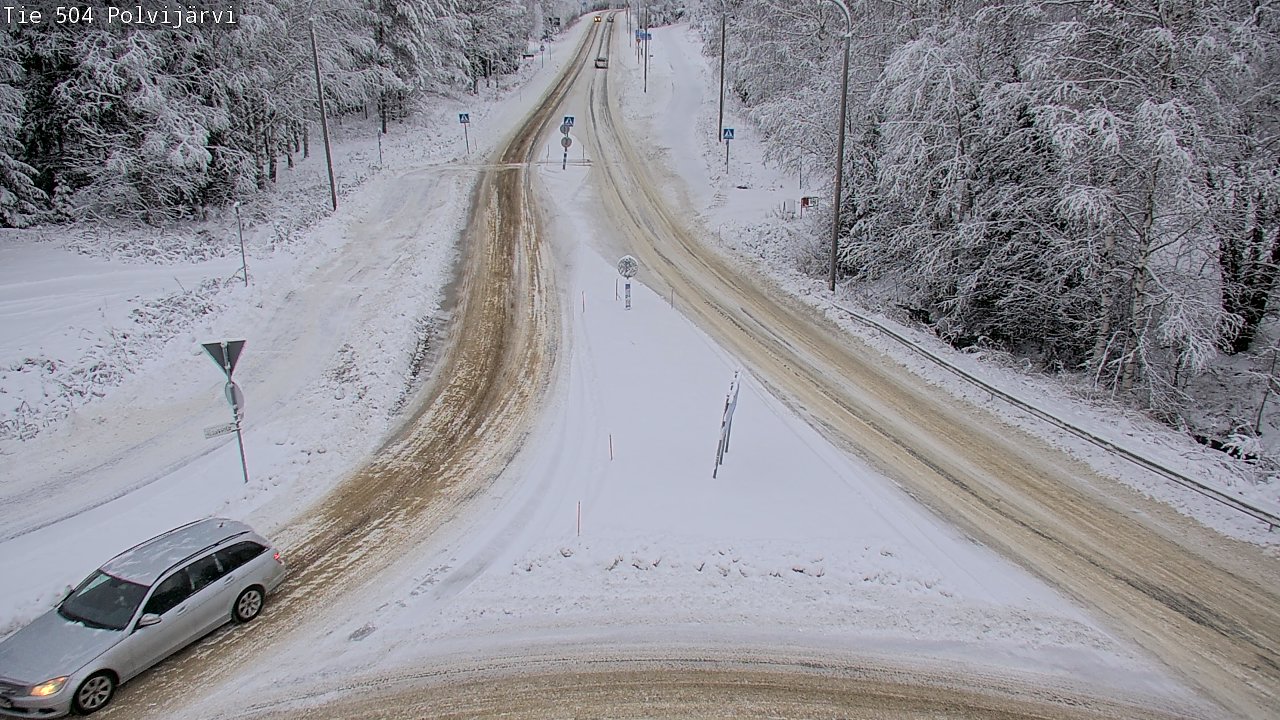 Kelikamerat Kuva Tie 504 Polvijärvi, Polvijärvi, Pohjois-Karjala