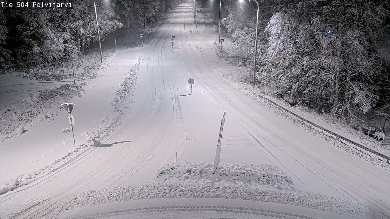 Kelikamerat Kuva Tie 504 Polvijärvi, Polvijärvi, Pohjois-Karjala