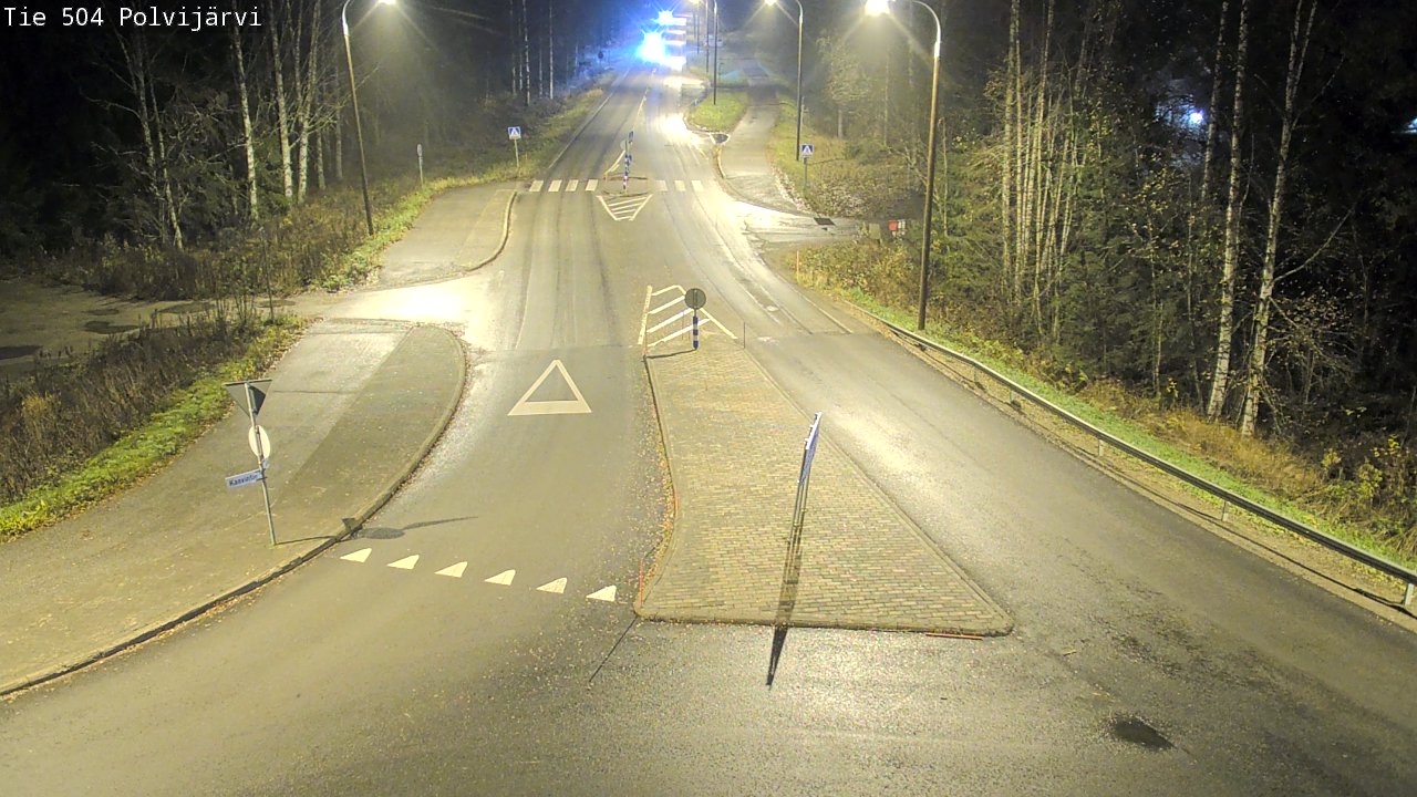 Kelikamerat Kuva Tie 504 Polvijärvi, Polvijärvi, Pohjois-Karjala