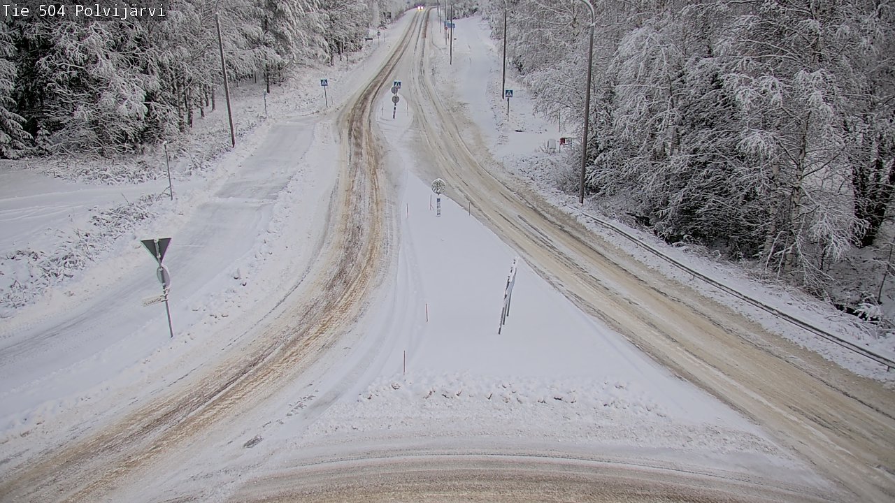 Kelikamerat Kuva Tie 504 Polvijärvi, Polvijärvi, Pohjois-Karjala