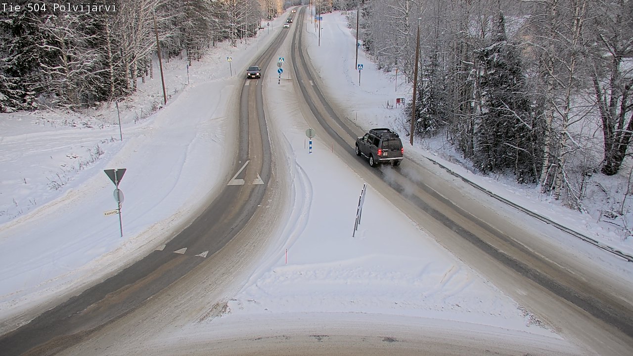 Kelikamerat Kuva Tie 504 Polvijärvi, Polvijärvi, Pohjois-Karjala