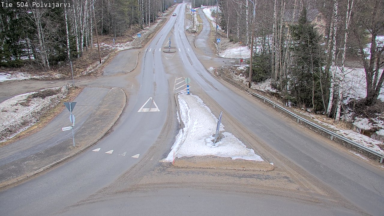 Kelikamerat Kuva Tie 504 Polvijärvi, Polvijärvi, Pohjois-Karjala