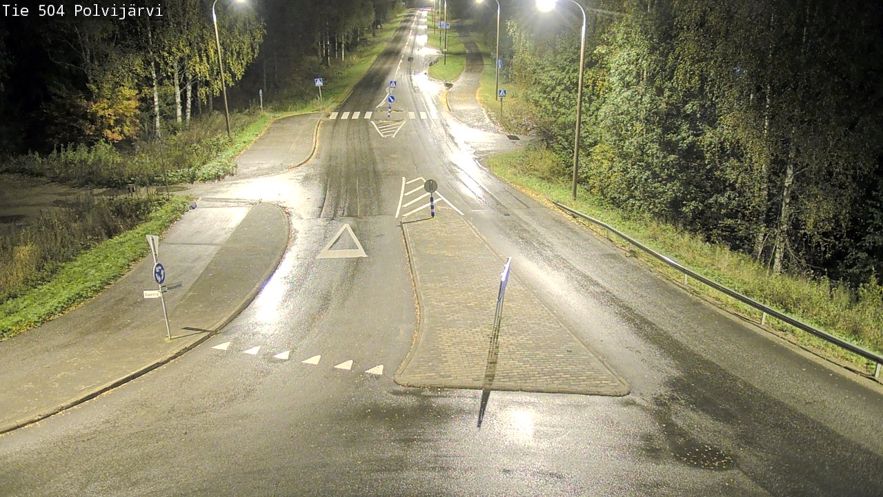 Kelikamerat Kuva Tie 504 Polvijärvi, Polvijärvi, Pohjois-Karjala