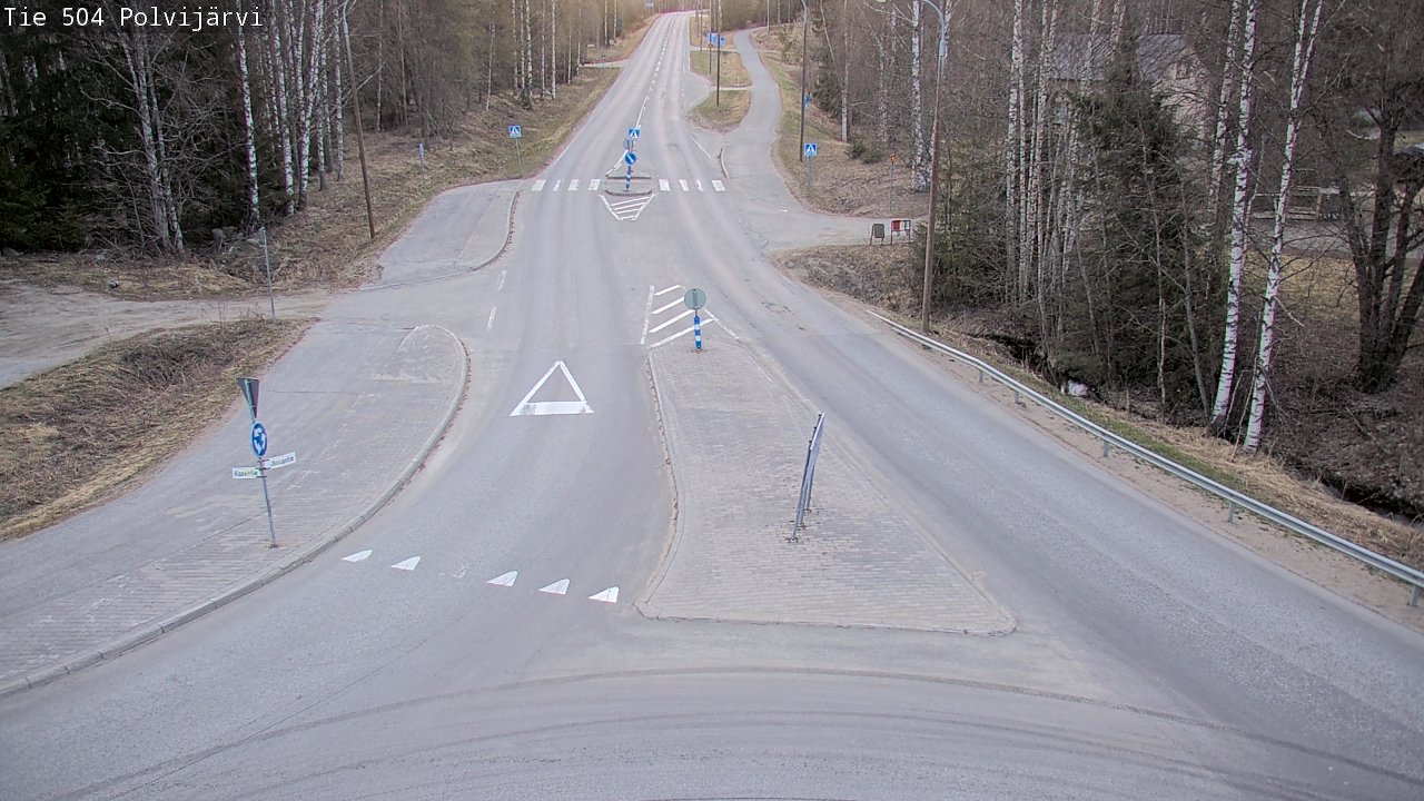 Kelikamerat Kuva Tie 504 Polvijärvi, Polvijärvi, Pohjois-Karjala