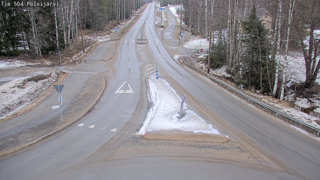 Kelikamerat Kuva Tie 504 Polvijärvi, Polvijärvi, Pohjois-Karjala