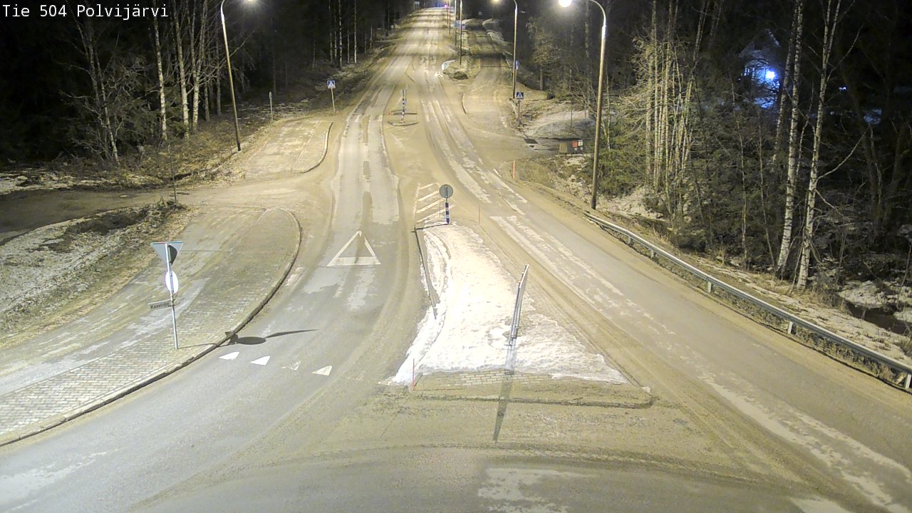 Kelikamerat Kuva Tie 504 Polvijärvi, Polvijärvi, Pohjois-Karjala