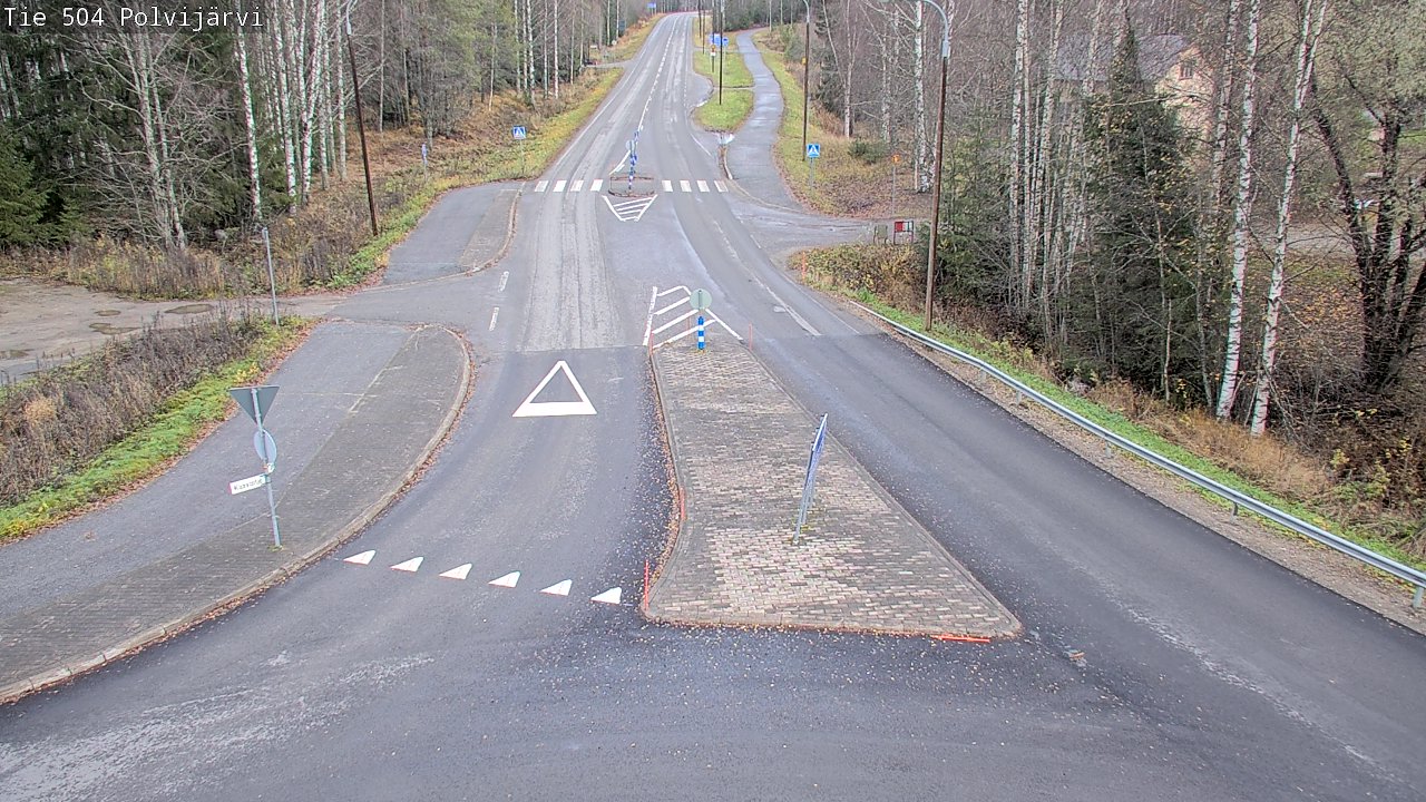 Kelikamerat Kuva Tie 504 Polvijärvi, Polvijärvi, Pohjois-Karjala