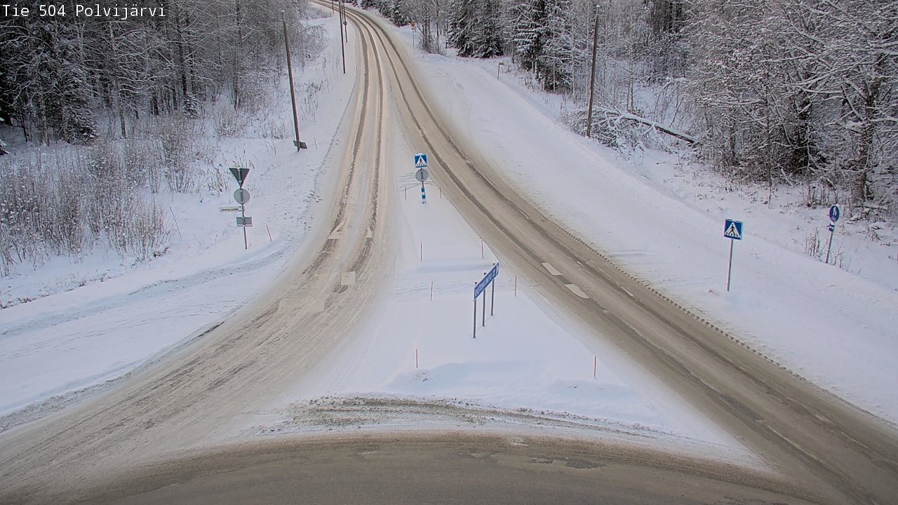 Kelikamerat Kuva Tie 504 Polvijärvi, Polvijärvi, Pohjois-Karjala