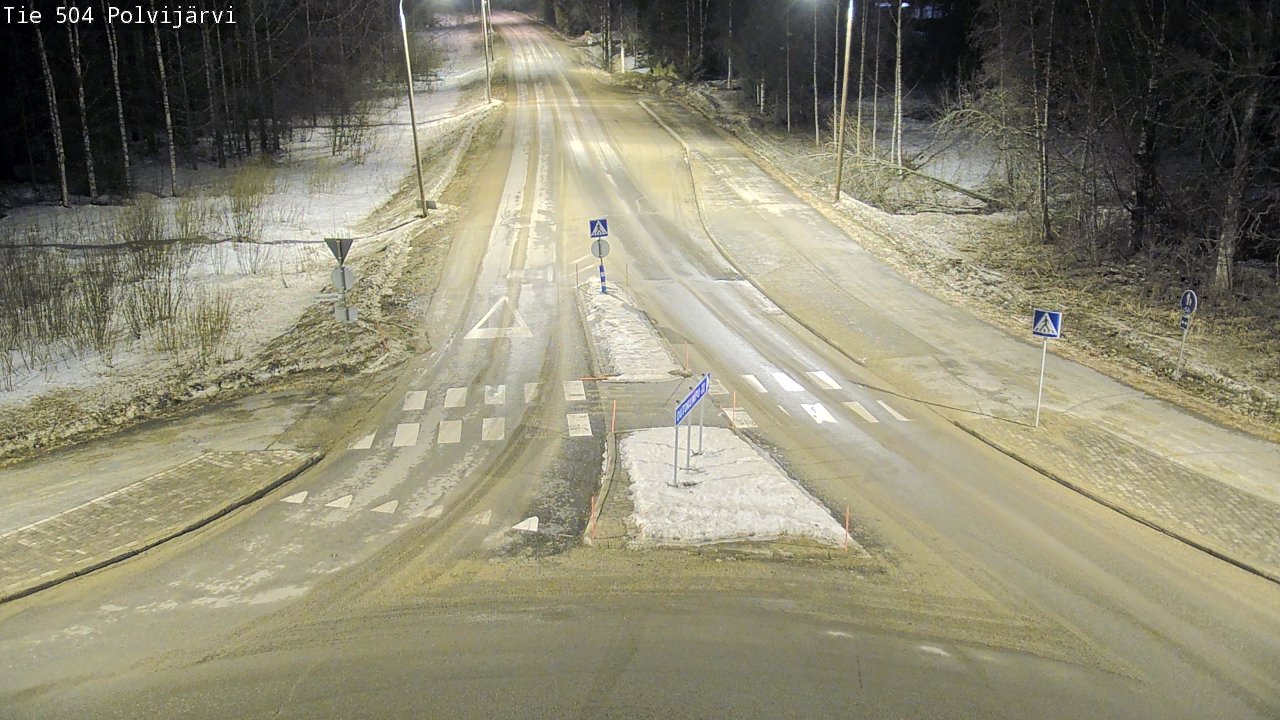 Kelikamerat Kuva Tie 504 Polvijärvi, Polvijärvi, Pohjois-Karjala