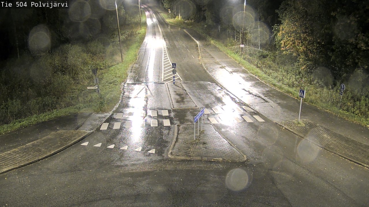 Weather Camera Image Road 504 Polvijärvi, Polvijärvi, Pohjois-Karjala