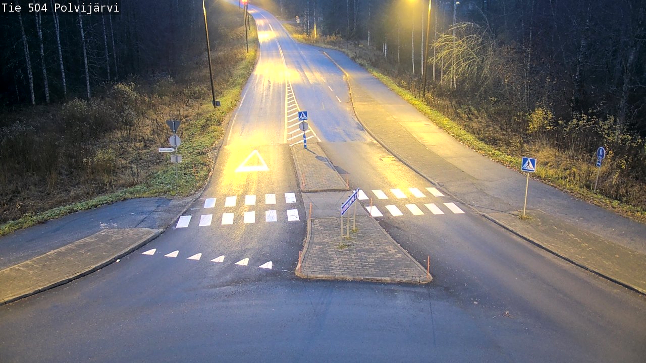 Kelikamerat Kuva Tie 504 Polvijärvi, Polvijärvi, Pohjois-Karjala