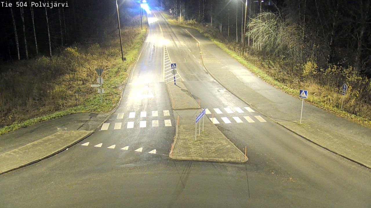 Kelikamerat Kuva Tie 504 Polvijärvi, Polvijärvi, Pohjois-Karjala