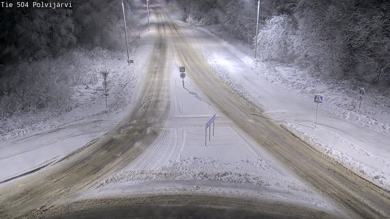 Kelikamerat Kuva Tie 504 Polvijärvi, Polvijärvi, Pohjois-Karjala