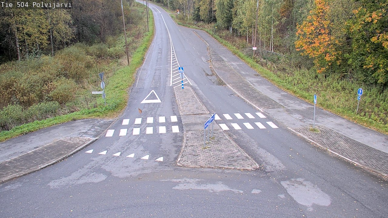 Kelikamerat Kuva Tie 504 Polvijärvi, Polvijärvi, Pohjois-Karjala