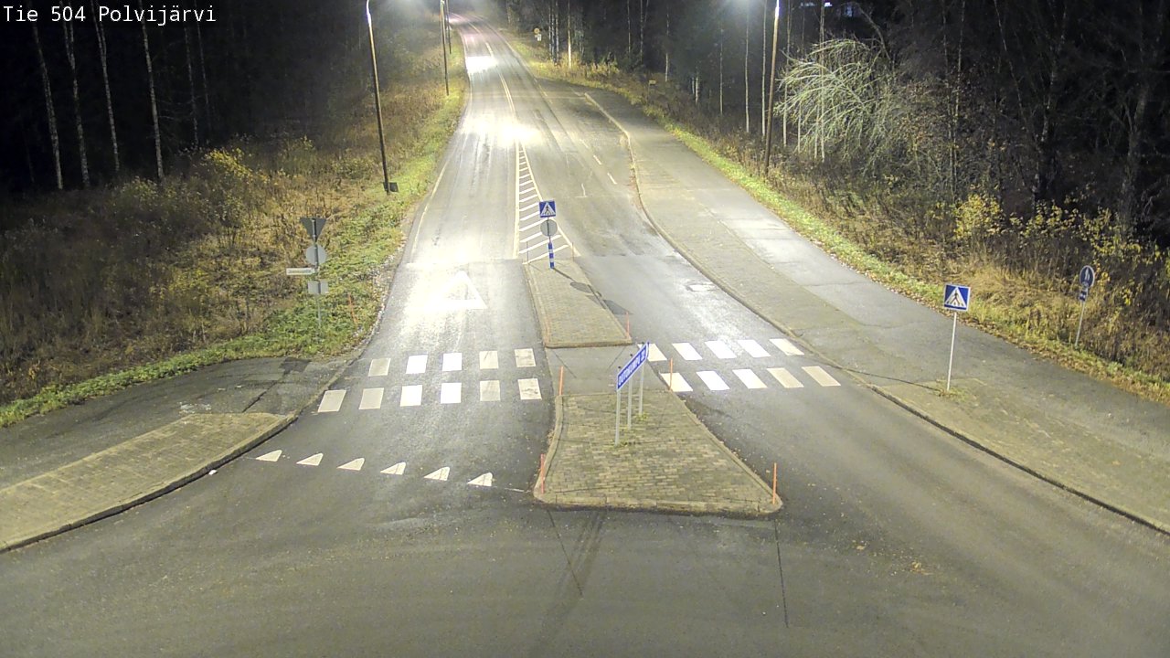 Kelikamerat Kuva Tie 504 Polvijärvi, Polvijärvi, Pohjois-Karjala