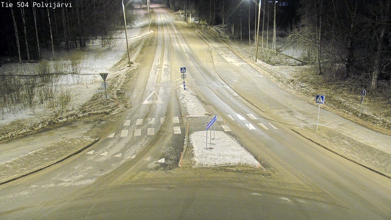 Kelikamerat Kuva Tie 504 Polvijärvi, Polvijärvi, Pohjois-Karjala