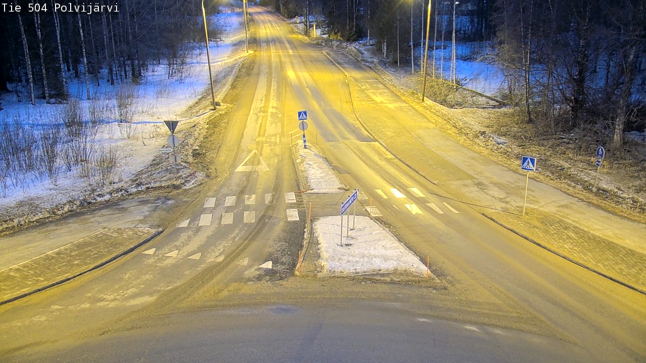 Kelikamerat Kuva Tie 504 Polvijärvi, Polvijärvi, Pohjois-Karjala