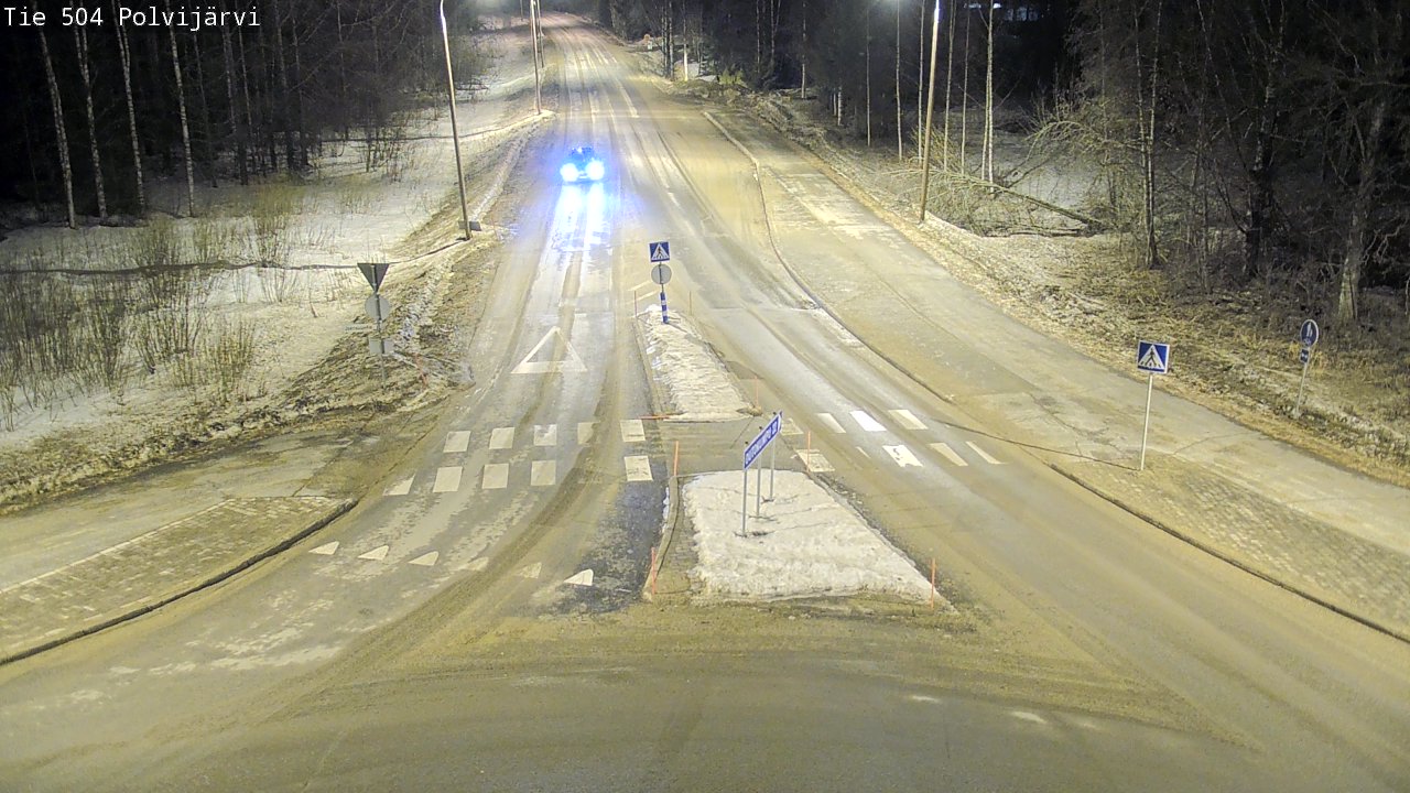 Kelikamerat Kuva Tie 504 Polvijärvi, Polvijärvi, Pohjois-Karjala