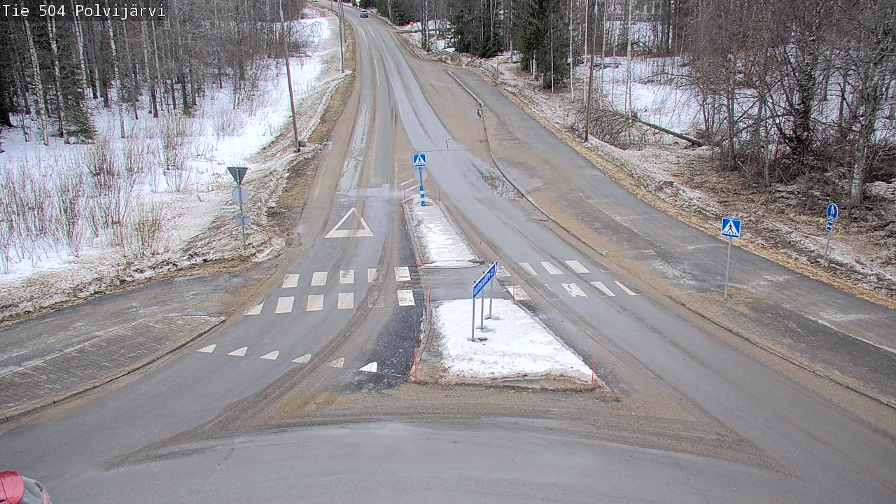 Kelikamerat Kuva Tie 504 Polvijärvi, Polvijärvi, Pohjois-Karjala